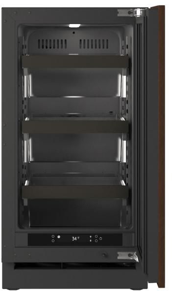 U-Line® Seamless Collection 18" 3.5 Cu. Ft. Panel Ready Refrigerator with Solid Door-2