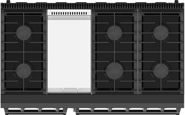 Thor Kitchen L Series 48" Matte Black Pro Style Gas Range-2