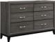 Coaster® Watson Rustic Grey Oak Dresser-0