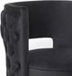 TOV Furniture Mimosa Black Velvet Swivel Chair-3