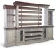 Sunny Designs™ Alpine Grey/Tobacco Leaf Entertainment Wall-0