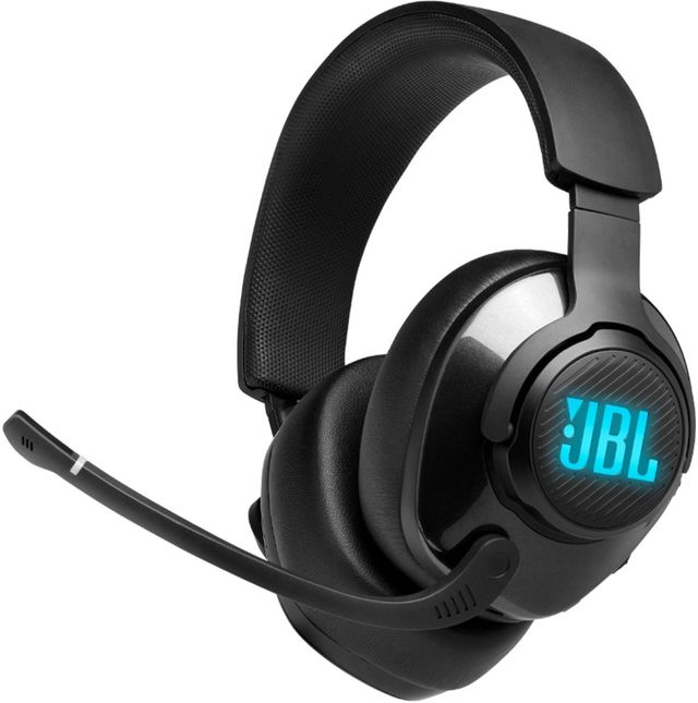 JBL Quantum 400 Black Wired Over-Ear Gaming Headphones with Mic-1
