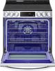 LG 30" PrintProof™ Stainless Steel Slide In Electric Range-3