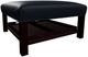 Craftmaster® Customizable CM Leather Cocktail Ottoman with 2-Trays-3