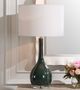 Uttermost® Essex Green Glass Table Lamp-1