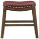 Homelegance® Ordway Brown/Red 18" Stool-2