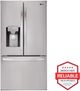 LG 27.7 Cu. Ft. Stainless Steel French Door Refrigerator-1