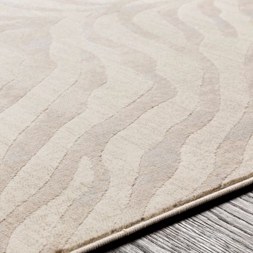 Surya City Beige Zebra 5'x7' Area Rug-2