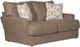 Jackson Furniture Prato Putty Leather Loveseat-0