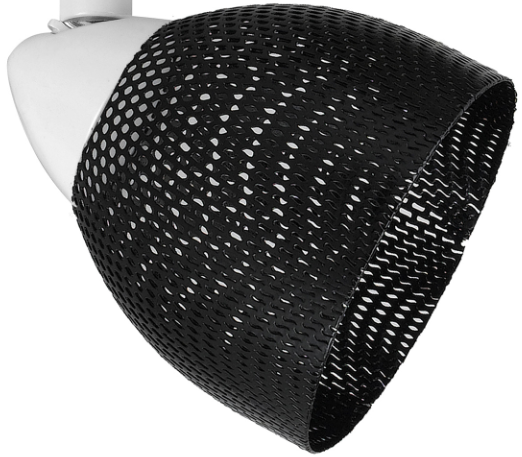 Cal® Lighting & Accessories Black/White Track Light-1
