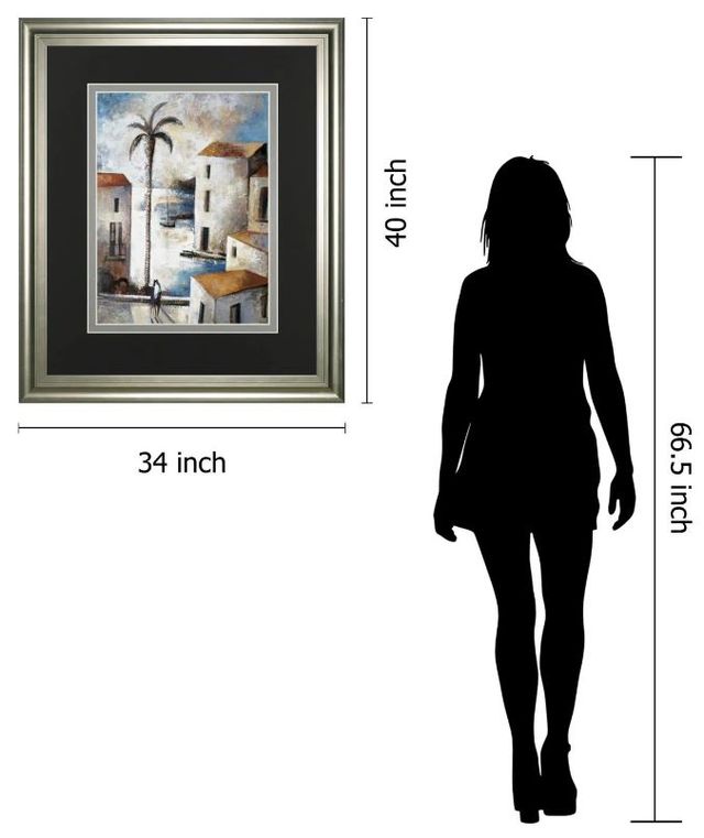 Classy Art Beige/Brown Contraluz by Lourengo, D. Wall Art-3