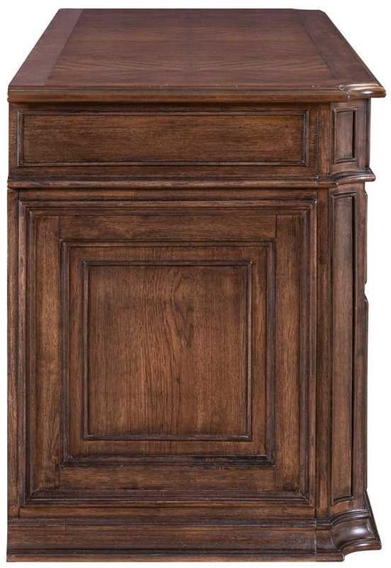 Liberty Furniture Provence Park Chateau Brown Junior Executive Credenza-3
