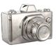 A & B Home 2-Piece Gold/Silver Camera Accent Set-1