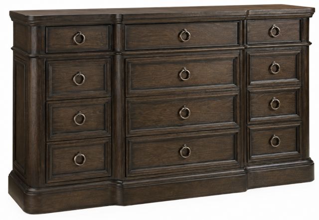Signature Design by Ashley® Wickenger Dark Brown Dresser-0
