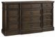 Signature Design by Ashley® Wickenger Dark Brown Dresser-0