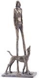 Giftcraft Black/Gold Best Friends Figurine-0