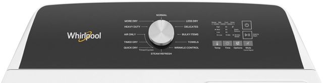 Whirlpool® 7.0 Cu. Ft. White Front Load Gas Dryer-6