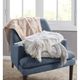 Olliix by Madison Park Brianne Blush 100% Cotton Tufted Chenille Lightweight Throw With Fringe Tassel-4