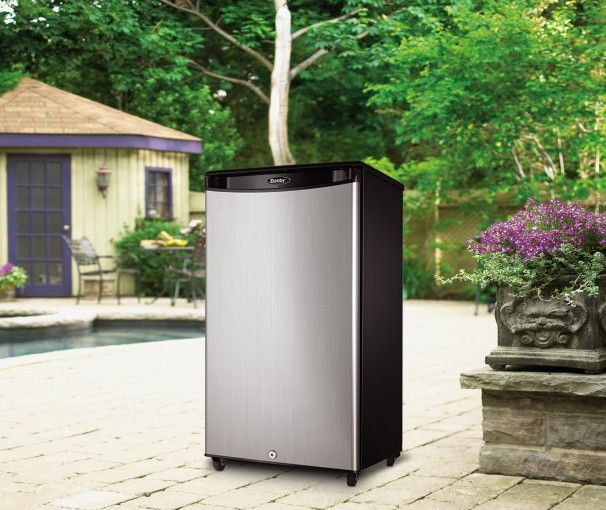 Danby® 3.3 Cu. Ft. Black Stainless Steel Outdoor Compact Refrigerator-4