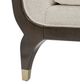 Michael Amini® Paris Chic Espresso/Ivory Sofa-4