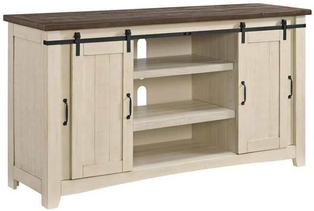 Martin Svensson Rustic Brown/Cream Entertainment Console-2
