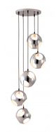 Zuo® Meteor Shower Chrome Ceiling Lamp-0
