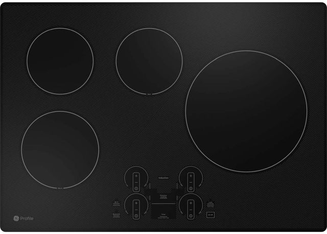 Table de cuisson à induction de 30 po GE Profile™ - Noir