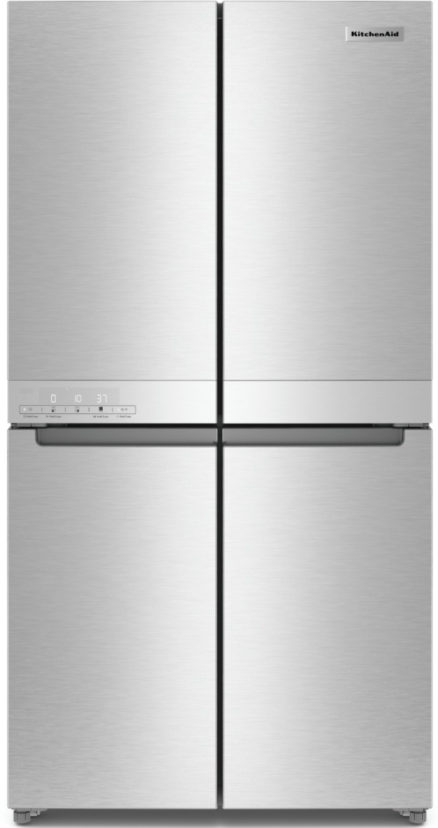 KitchenAid® 36" 19.4 Cu. Ft. PrintShield™ Stainless Steel Counter Depth French Door Refrigerator