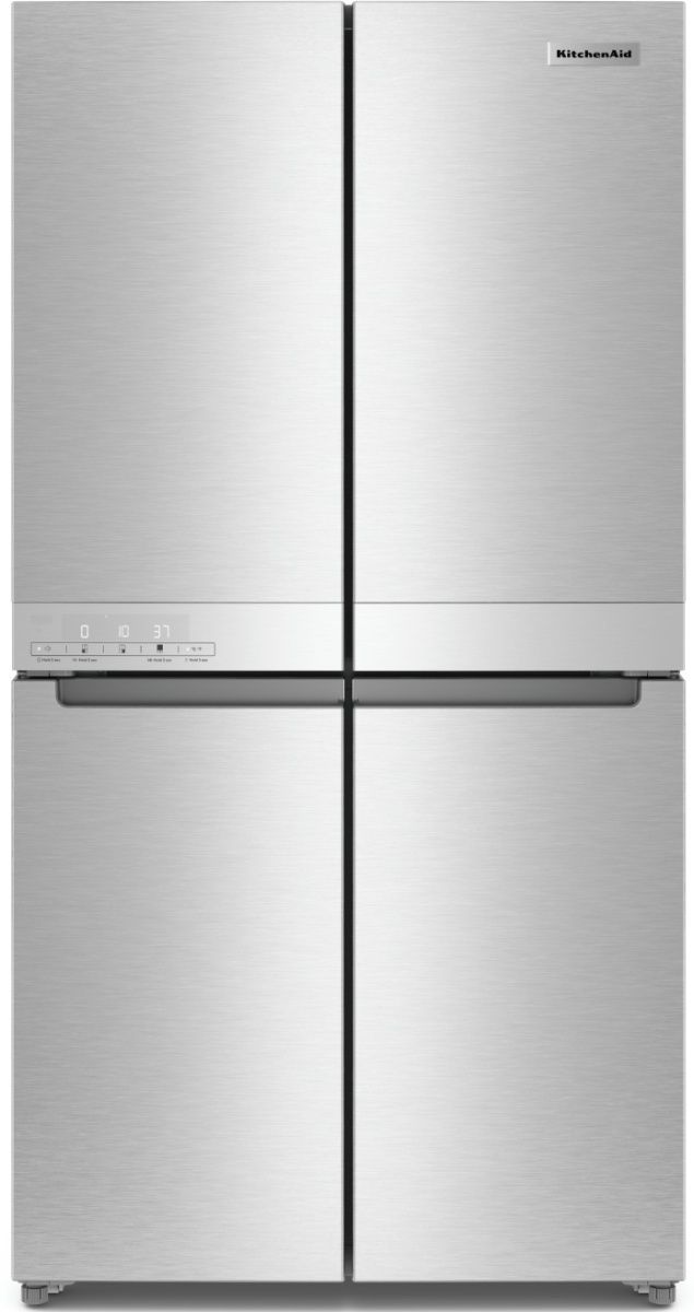 KitchenAid® 36" 19.4 Cu. Ft. PrintShield™ Stainless Steel Counter Depth French Door Refrigerator-0