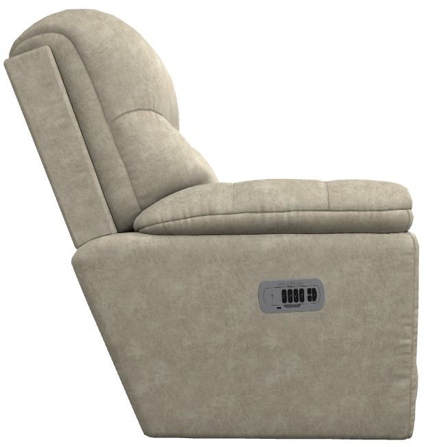 La-Z-Boy® Morrison Stucco Power Wall Recliner with Headrest and Lumbar-3
