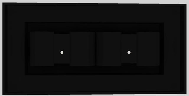 Vent-A-Hood® 60" Black Contemporary Island Range Hood-2