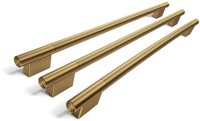 KitchenAid® 36" Brass Grip French Door Refrigerator Handle Kit-0
