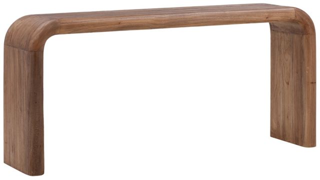 Dovetail Furniture Wynne Medium Brown Console Table-0