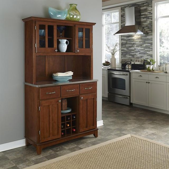 homestyles® Hampton Server with Hutch-1