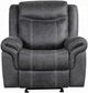 ACME Furniture Zubaida Dark Gray Power Glider Recliner-3