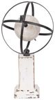 A & B Home WhiteArmillary Table Decor-1