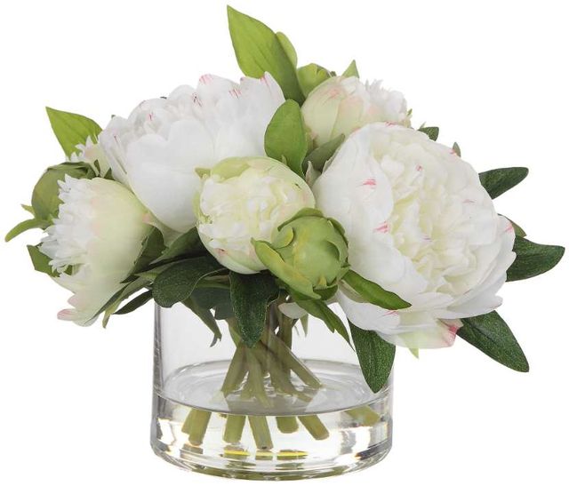 Uttermost® Garden Peony Green/White Bouquet-2