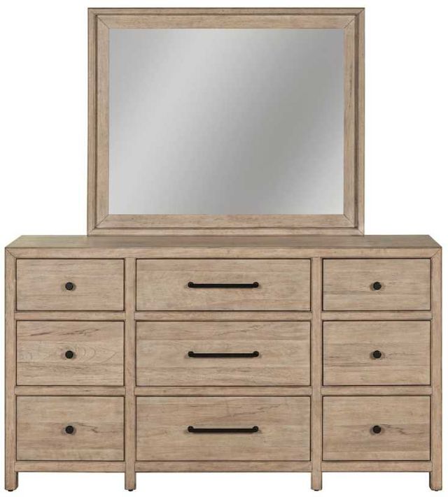 Liberty Furniture Proximity Place Barley Buff Dresser and Mirror-2