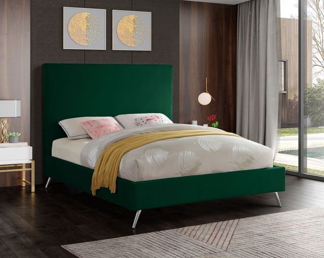 Meridian Furniture Jasmine Green Full Bed-2