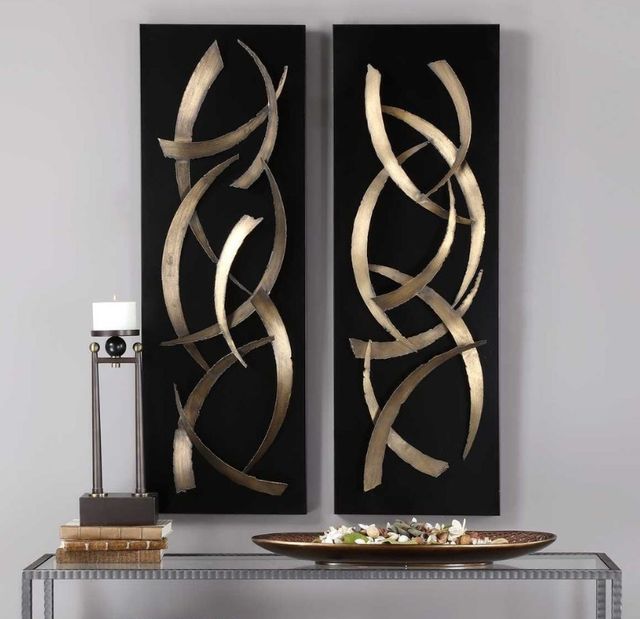 Uttermost® Brushstrokes 2-Piece Wall Panel Set-1
