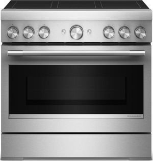 KitchenAid 36" Stainless Steel 6-Element Pro-Style Induction Range with Air Fry