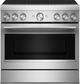 KitchenAid® 36" Stainless Steel 6 Element Pro Style Induction Range with Air Fry-0