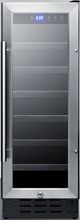 Summit® 12" Stainless Steel Wine Cooler-0