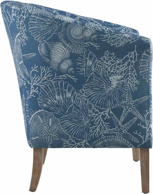 Linon Simon Club Denim Accent Chair-2