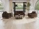 International Furniture Direct Mita Brown Accent Chair-1