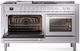 Ilve® Professional Plus II 60" Stainless Steel Pro Style Dual Fuel Range-2