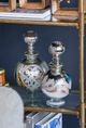 A & B Home Antique Silver 11" Glass Jar-5