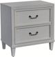 American Woodcrafters 1210 Dunescape 5-Piece White Queen Bedroom Set-4