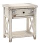 Vintage Furniture Cross Side Table-0