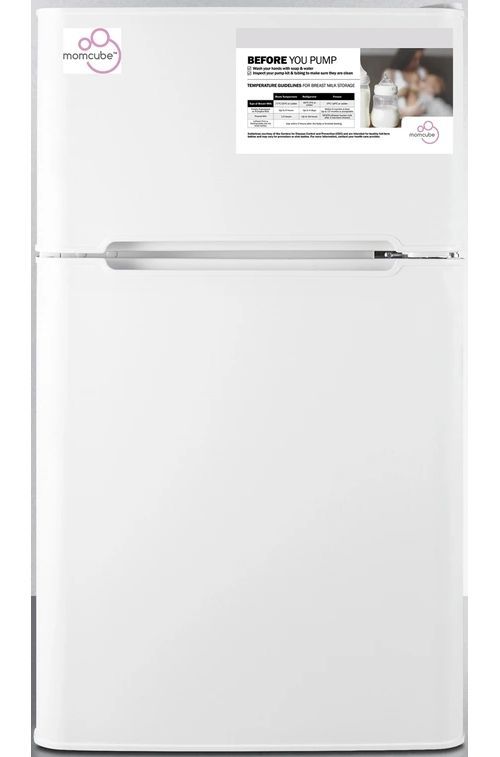 Summit® 19" 3.2 Cu. Ft. White Compact Top Freezer Refrigerator-0